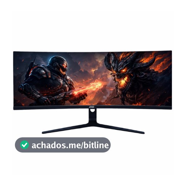 Monitor Gamer Curvo 30" Ultrawide 200Hz 1ms 2560x1080 HDMI DisplayPort VA RGB VESA 100x100 Bivolt