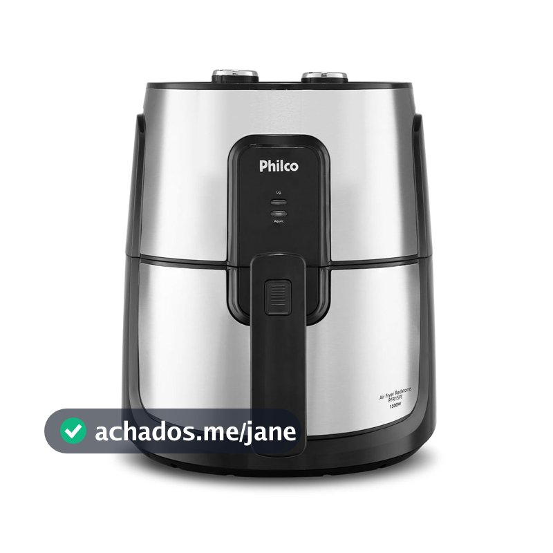 Air Fryer Philco 4,4L Antiaderente Redstone 1500W PFR15PI