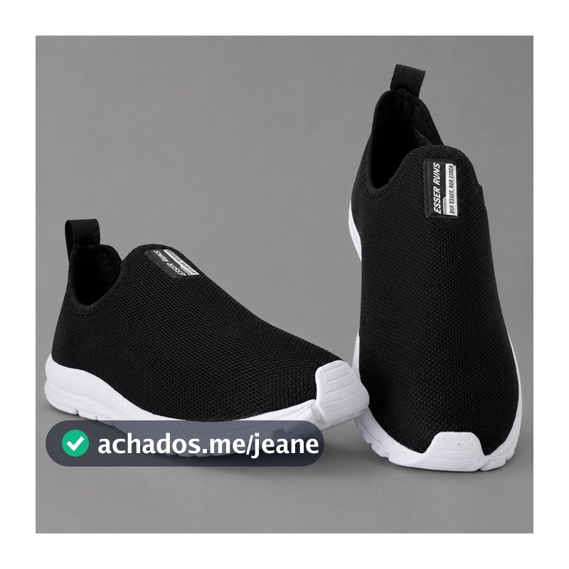 Tenis Meia Masculino Calce Fácil Ortopédico Sneaker slip on Sem Cadarço Esportivo Casual Academia