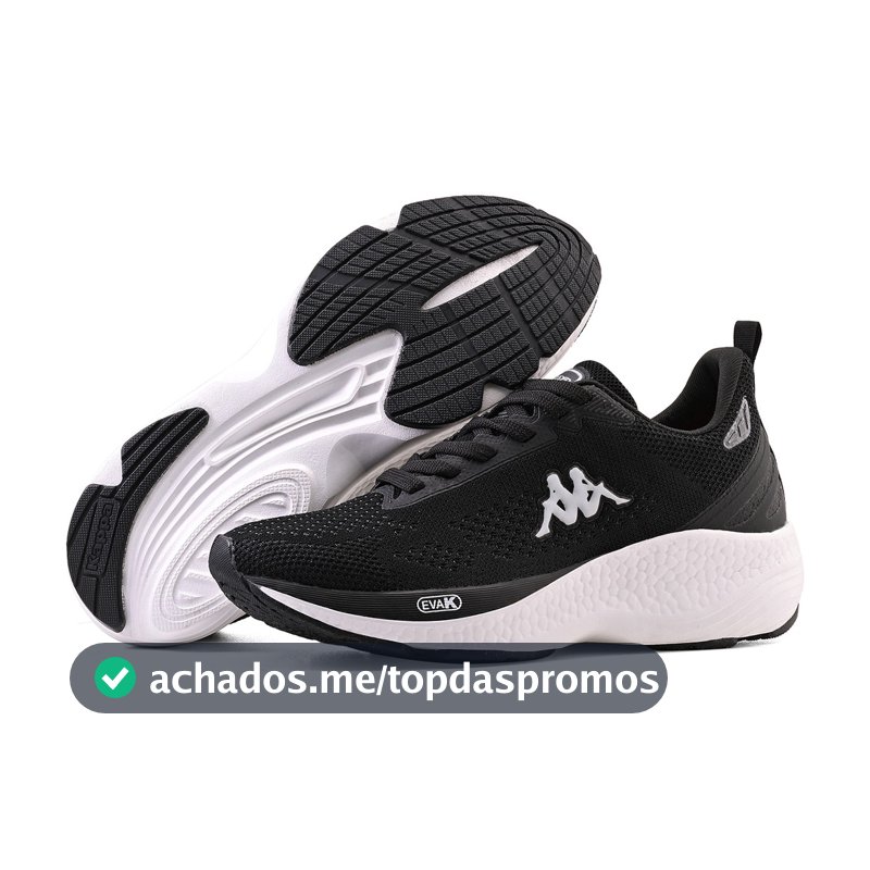 Kappa Masculino Feminino Tenis Pulse Original Casual Confortável Macio