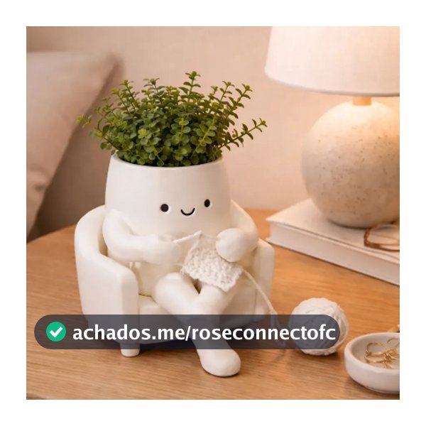Vaso tricontando em 3d para flores