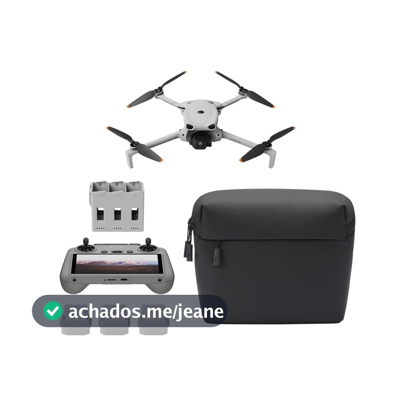 Drone DJI Lito X1 Fly More Combo Plus (Com tela) BR - DJI084