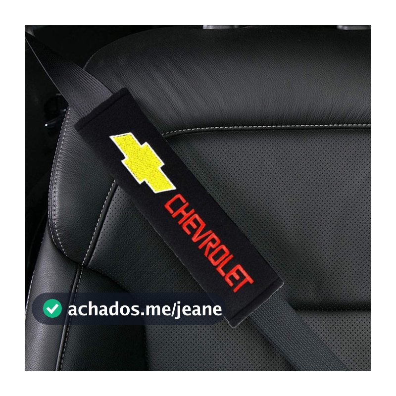 Capa Macia Para Cinto De Segurança Automotivo , Almofada De Ombro , 2 Peças Uma Direção Mais Confortável , Compatível Com Chevrolet Onix Prisma S-10