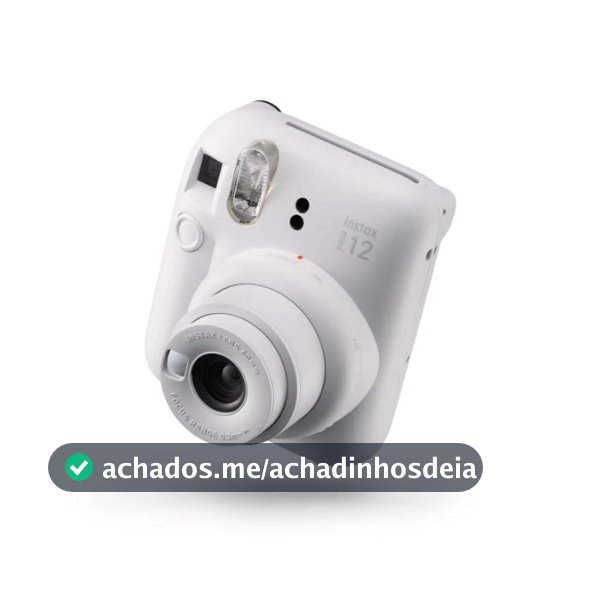 Câmera Instantânea Instax Mini 12 Branco Marfim FujiFilm