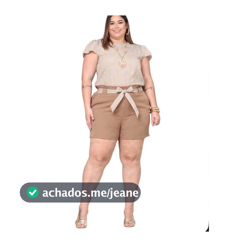 CONUNTO ESTAMPAS COM  MANGA FEMININO PLUS SIZE