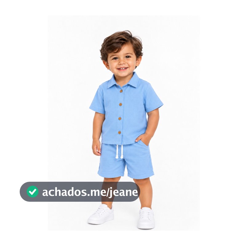 Conjunto Infantil Mauricinho linho de menino 2 a 14 anos Conjunto infantil menino Roupa infantil ROUPA MENINO