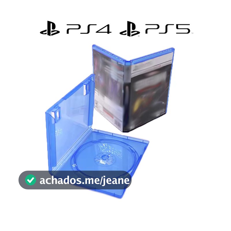 Capa Estojo para Jogos de PS4 / PS5