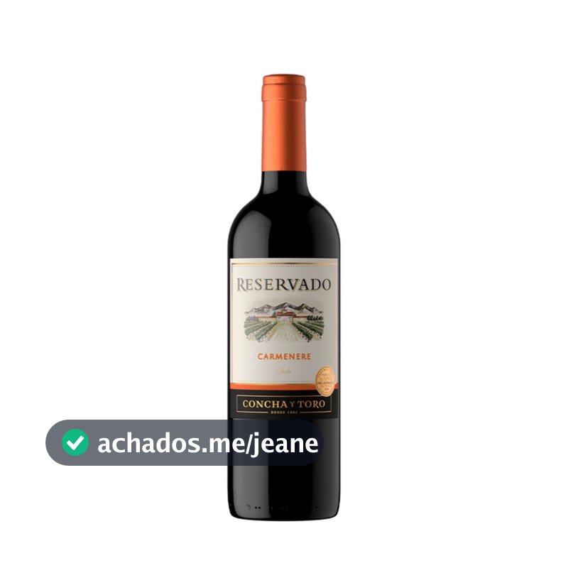Vinho Chileno Reservado Carmenere 750ml