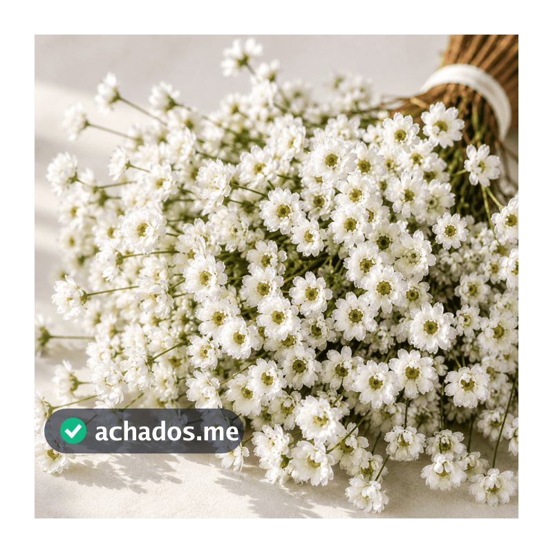 Flor Sempre Viva Natural , Kit com flores Premium