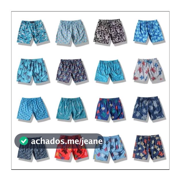Bermuda Masculina Shorts De Surf Sea Turtle Design Praia Com Forro Interno De Secagem Rápida Para Uma Fantástica Calça D