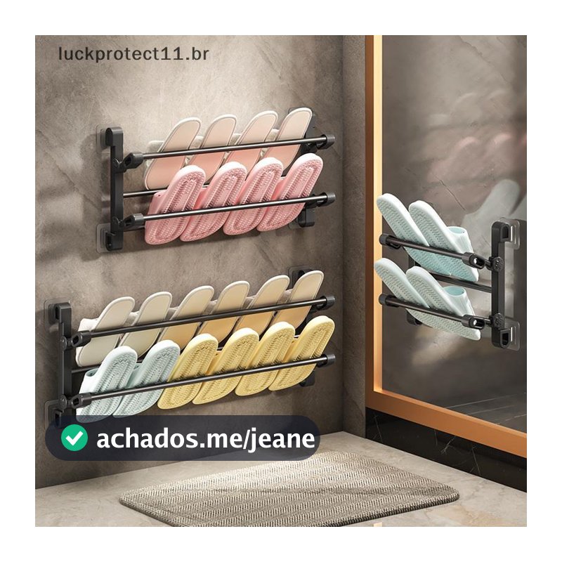 LTBR Fixado Na Parede Sapato Ra Livre Perfurador Chinelo Banheiro Gancho Prateleira De Armazenamento Secagem Porta Pendu