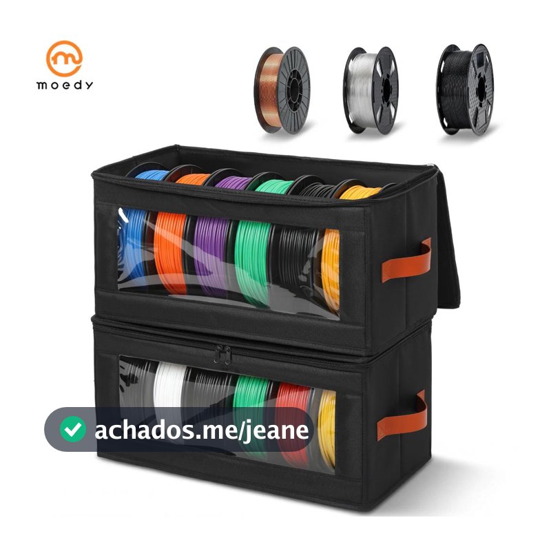 4 Pçs Caixa De Armazenamento De Filamento Impressora 3D Recipiente Para Casa Escritório Oficina Estúdio SHOPSKC8064