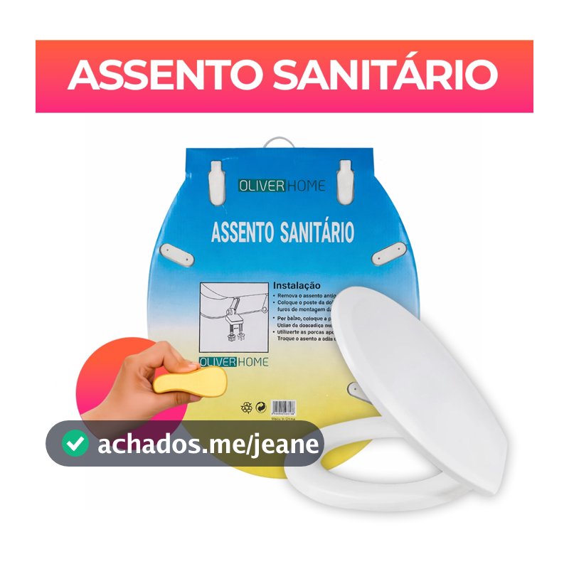 Assento Sanitário Almofadado Tampa Vaso Oval Universal Redondo Deca Celite Icasa Logasa Incepa Slim