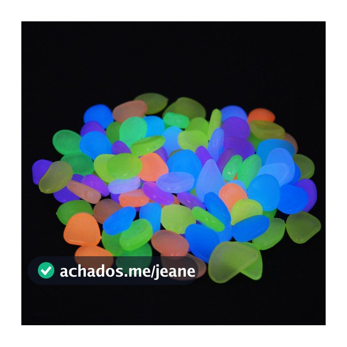 Aquário Decorativo De Pedra Brilhante