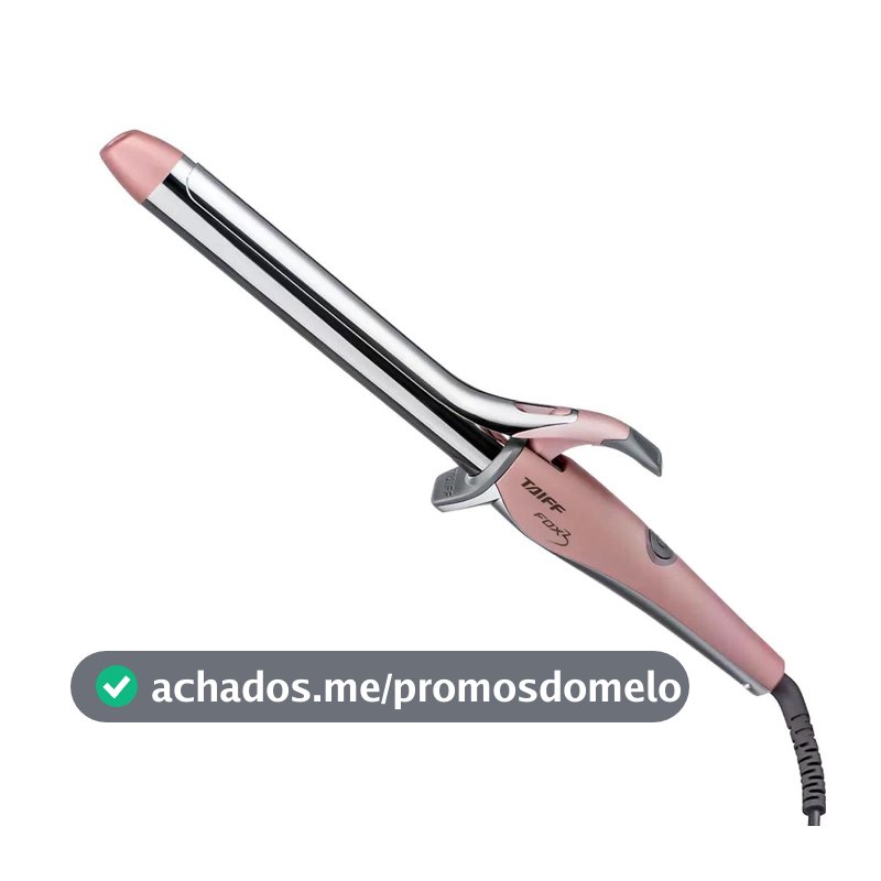 Modelador  Fox 3 Soft Rose 210ºC - Rosa / Bivolt