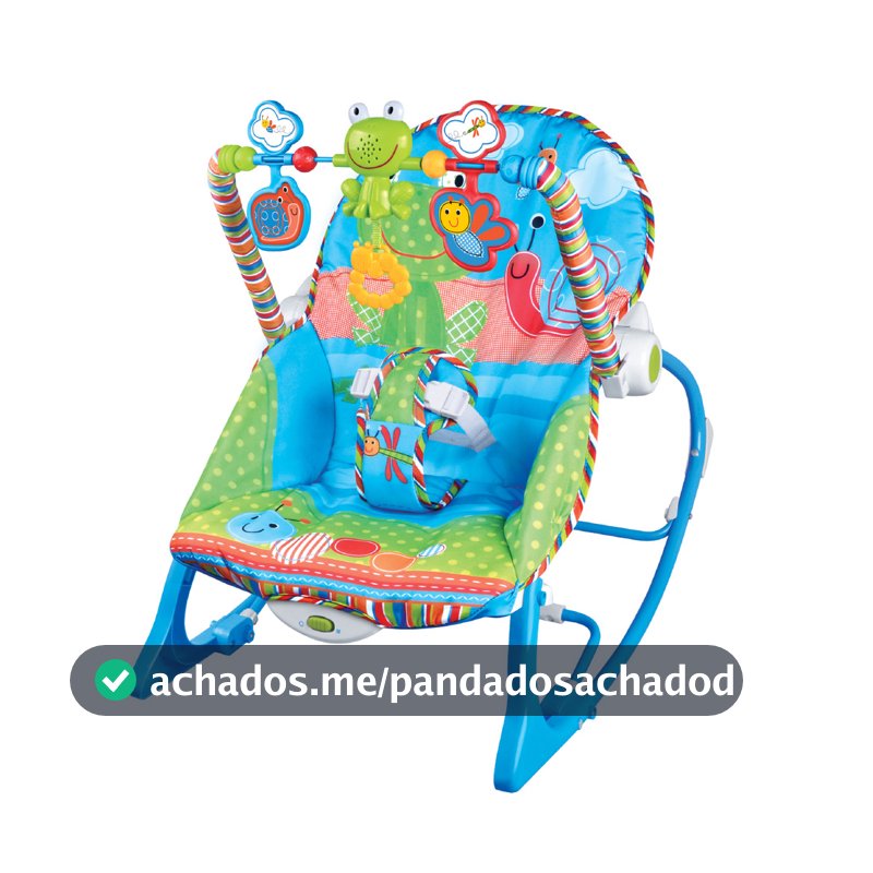 Cadeira de Descanso Musical FunTime até 18kgs Azul-Maxi Baby
