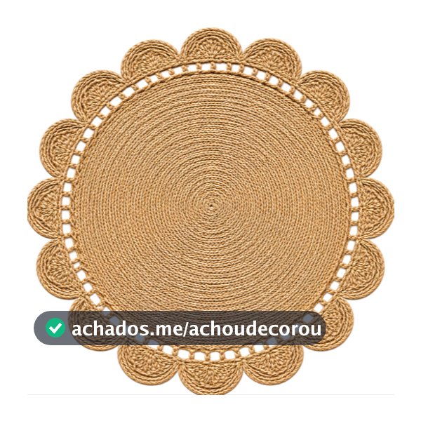 TAPETE EM TECIDO SUEDE P/ DECORAÇÃO