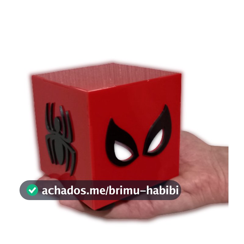 Luminaria de Mesa Homem Aranha Presente Luminária Spider Man Marvel