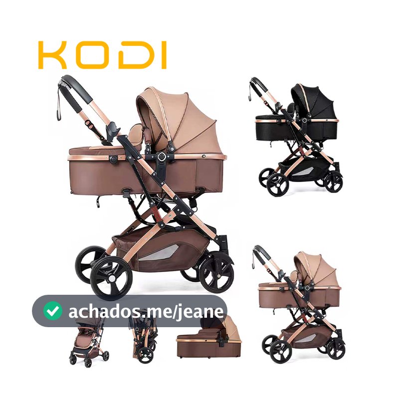 Carrinho de Passeio Infantil com Alça Reversível (System) – Para Bebês até 15 Kg -P7