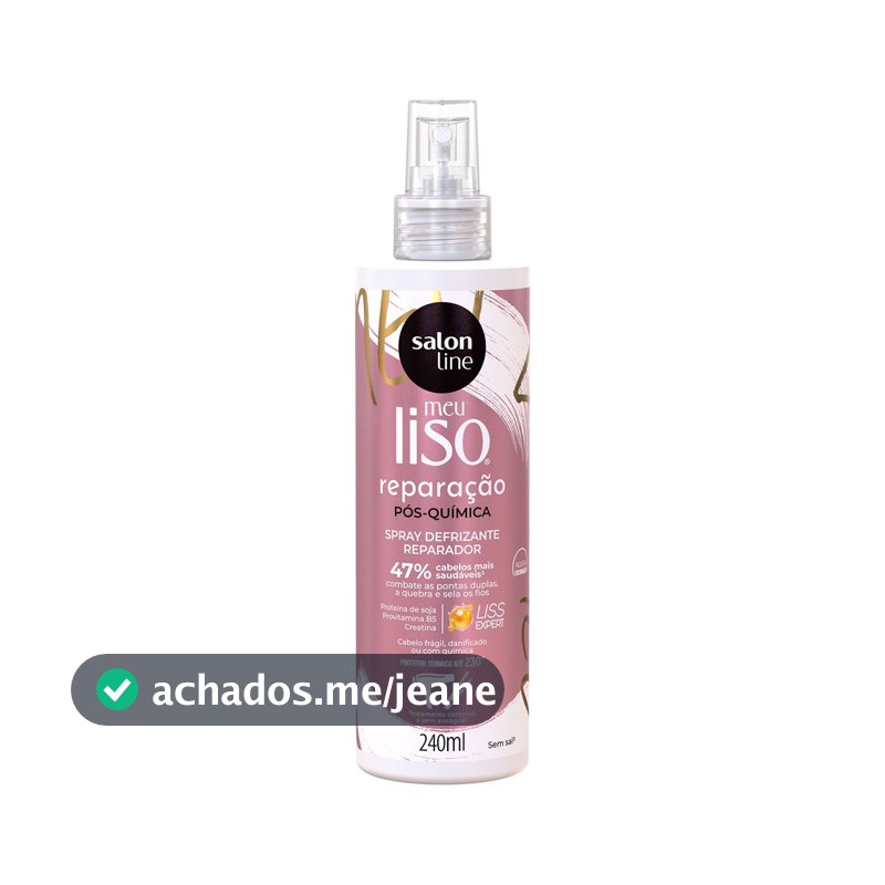 Spray Defrizante Protetor Térmico Meu Liso Reparação 240ml
