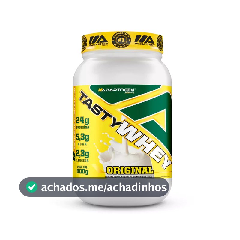 Tasty Whey Adaptogen 900g Whey Protein 3w