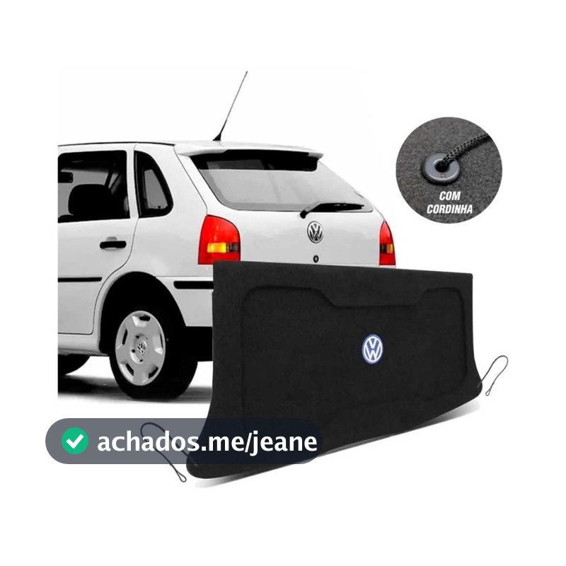 TAMPÃO TRASEIRO/BAGAGITO  GOL G2/G3 2 E 4 PORTAS  -ENVIO IMEDIATO