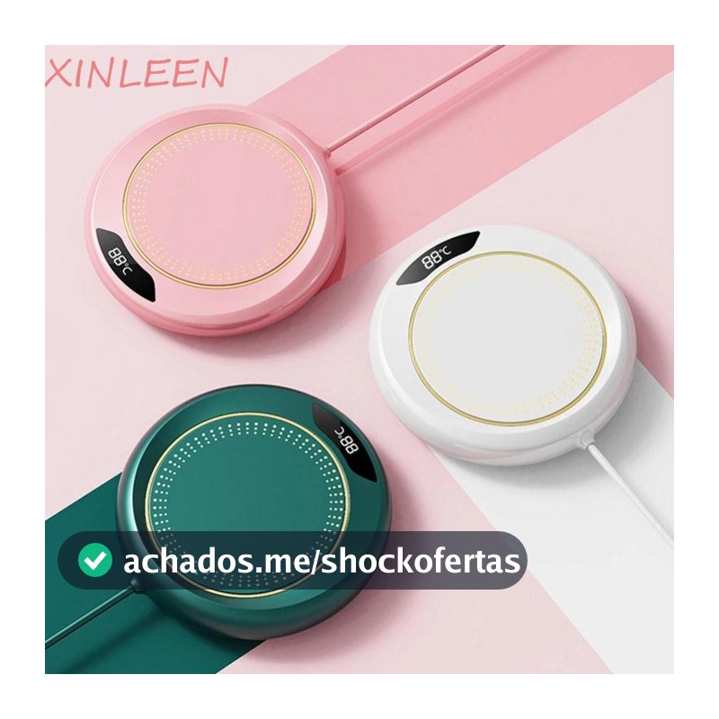 Aquecedor De Caneca De Café XINLEEN , Elétrico De Copos De Aquecimento Rápido De 3 Temperaturas , Almofada De Água Com F