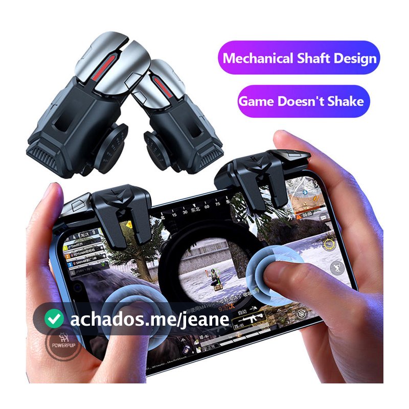 Gatilho De Disparo Apontando O Controlador De Jogo L1 R1 Botão De joystick Móvel gamepad Para Celular iPhone Android /Smartphone