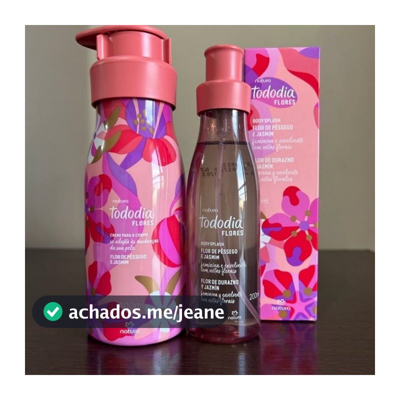 Hidratante e Body Splash Natura a escolher