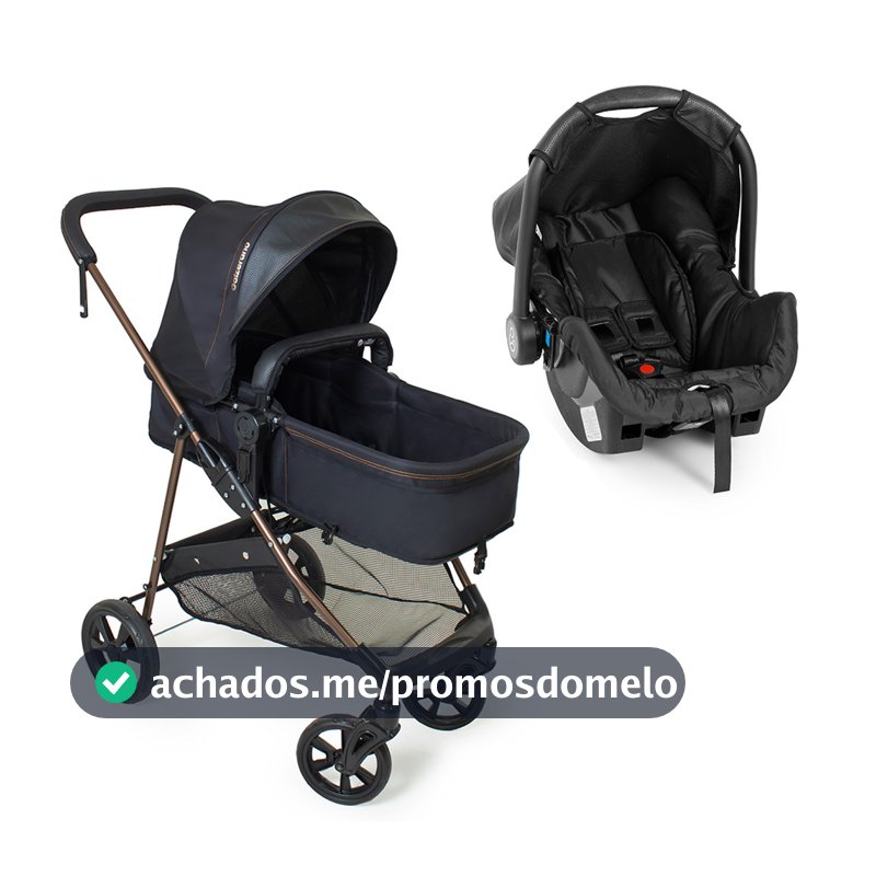 Carrinho Bebê Conforto Napoli Travel System Cobre Galzerano