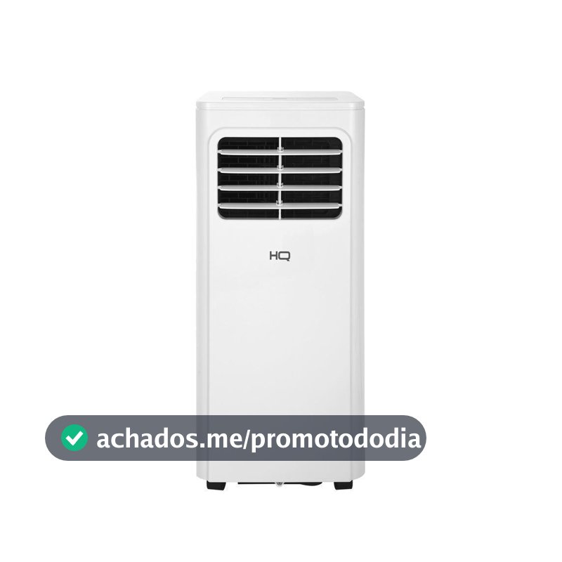 Ar Condicionado Portátil HQ 10.000 BTU/h Frio Monofásico Branco HQ-AP10KJ