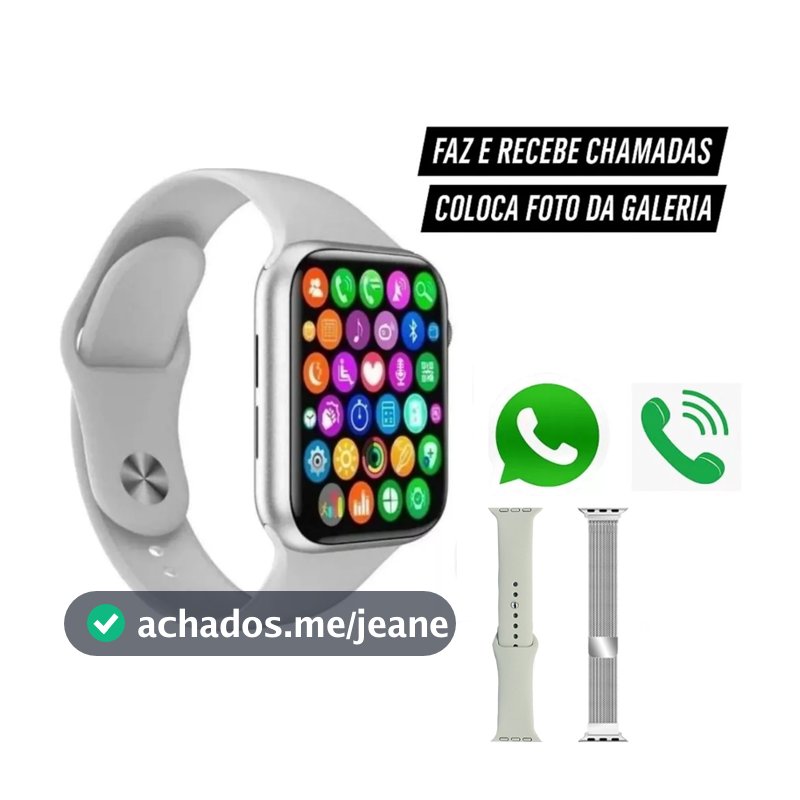 Relogio Smartwatch Feminino Masculino  Series 10 Para Android ios Faz Recebe Chamada