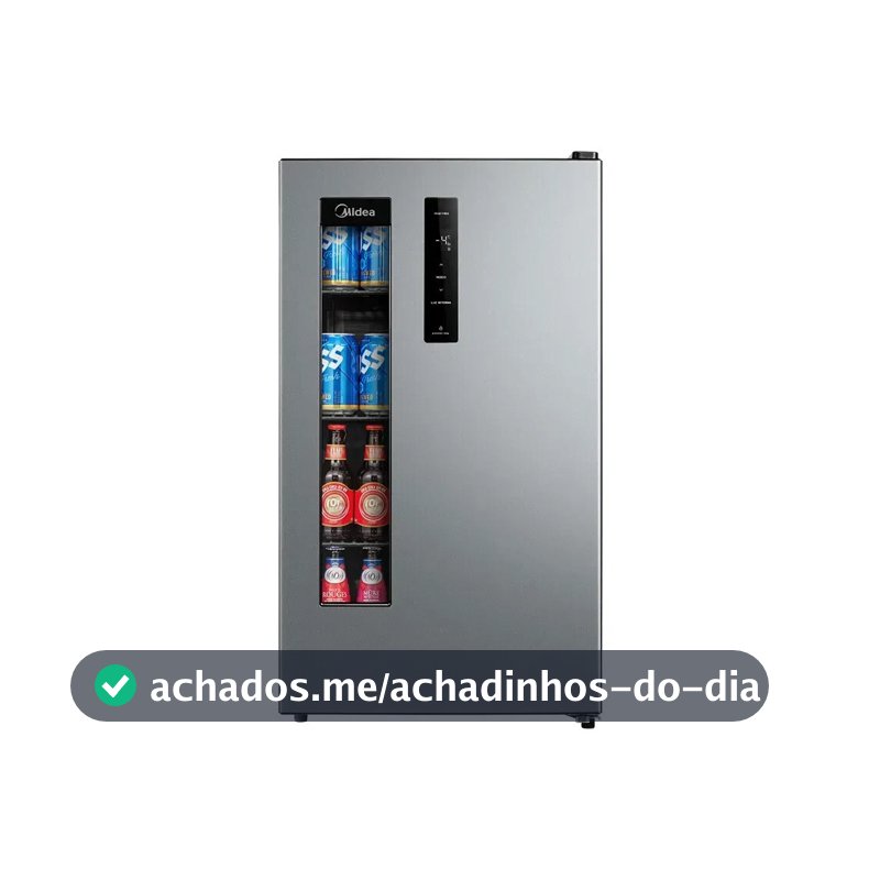 Cervejeira Frost Free 82L Prata Midea
