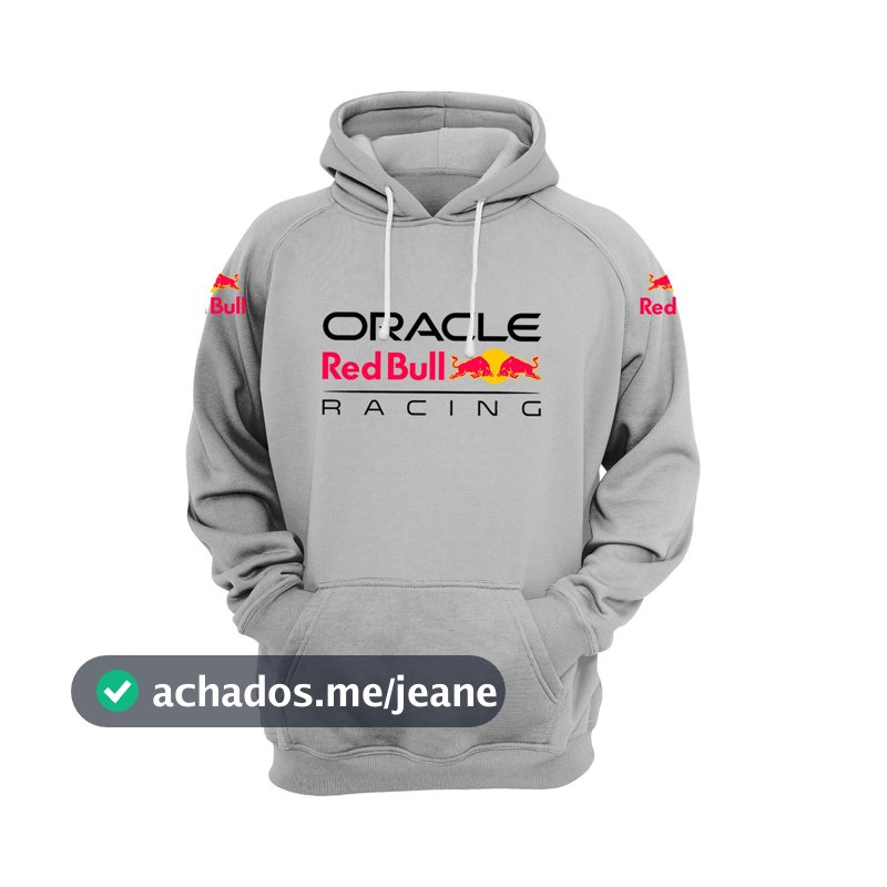 Moletom Canguru Agasalho Blusa De Frio Red Bull F1 Moto Gp