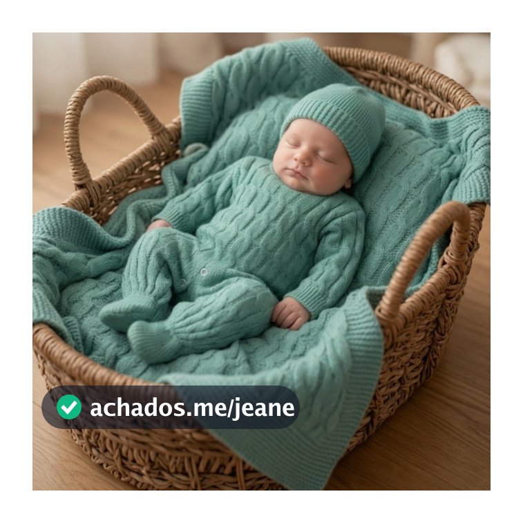 Saída Maternidade Tricô Premium Enzo