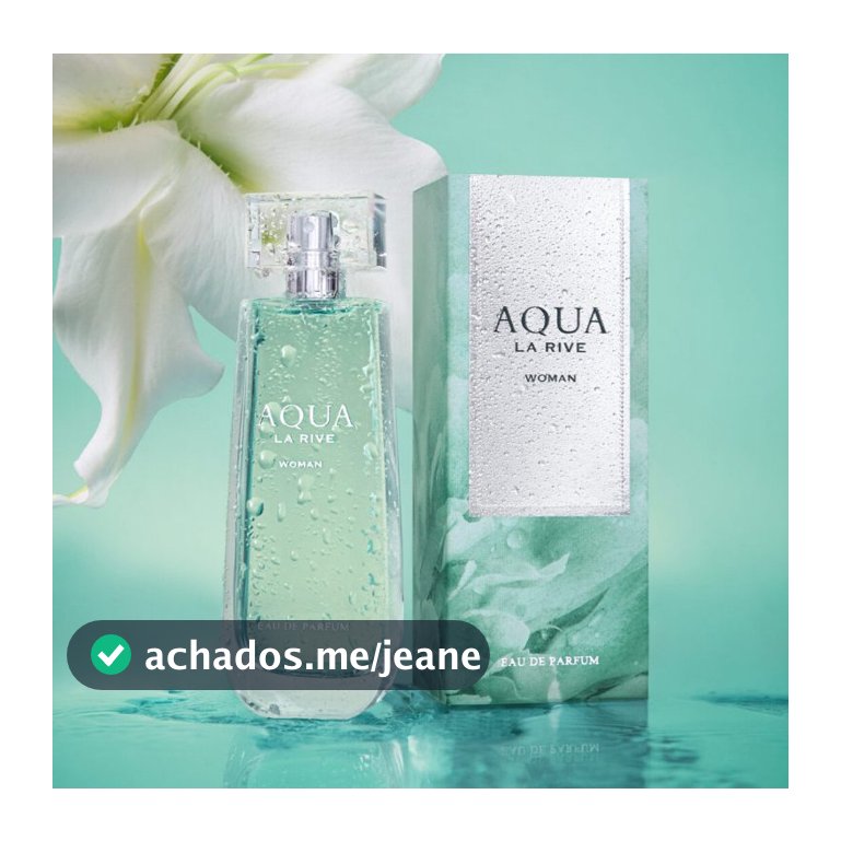 Perfume - AQUA WOMAN - La Rive Original Edp 90ml - Perfume La Rive Feminino Original
