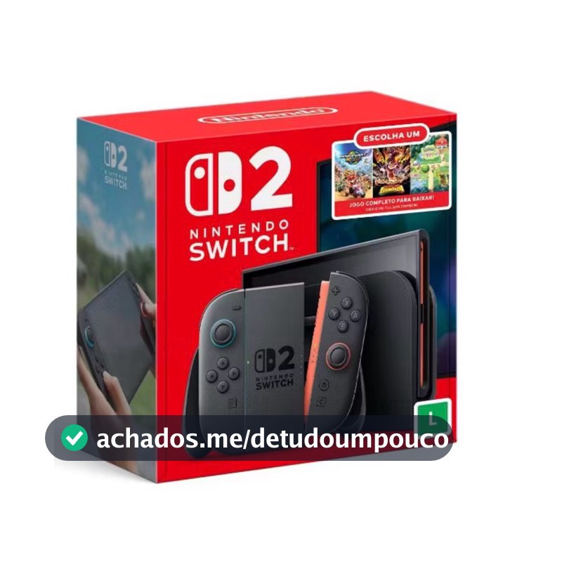 Nintendo Switch 2 lcd 256gb novo