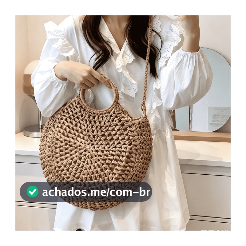 Bolsa Textura trançada Hollow de praia feminina bolsa Quadrado palha bolsa transversal de verão Carteira Feminina jantar