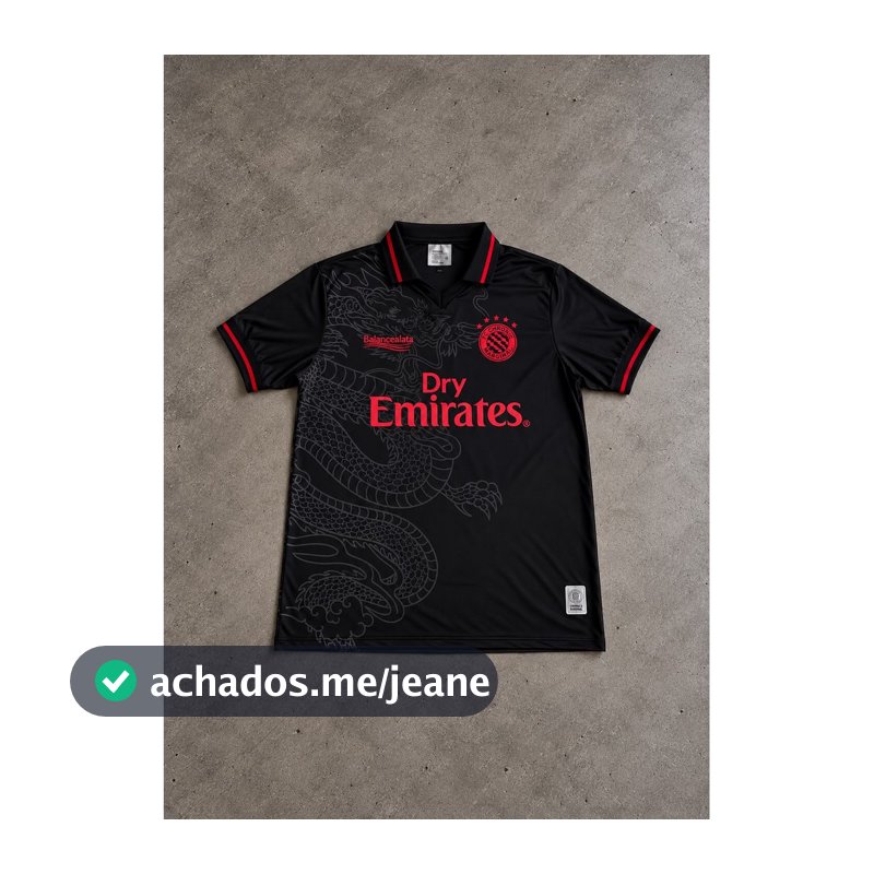 Camisa De Time Chronic Dry Fit Gola Polo Dragon Dry Emirates