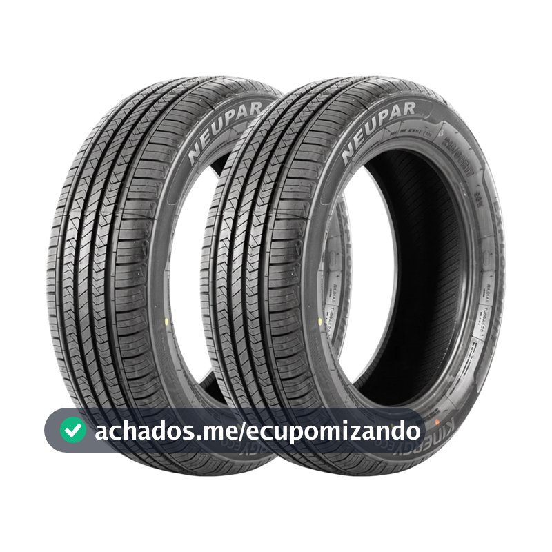 Kit 2 Pneus 195/65 R15 Neupar Kinergy ECO 91H Novos Aro 15