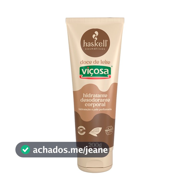Haskell Hidratante Deso Corporal Doce De Leite 200gr