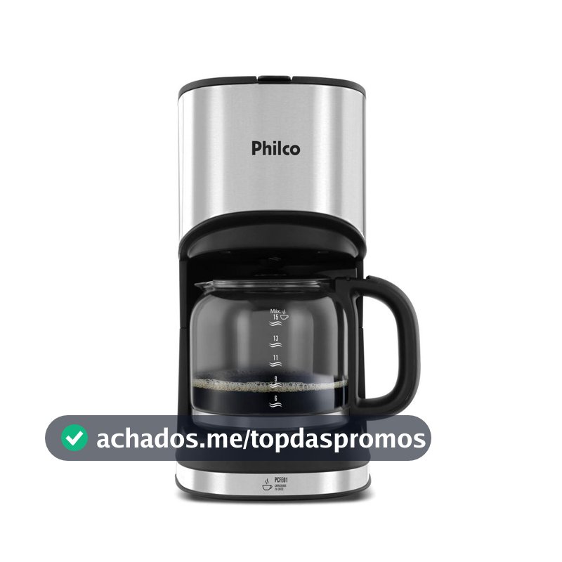Cafeteira Philco 15 Cafezinhos 600ml 550W PCFE01
