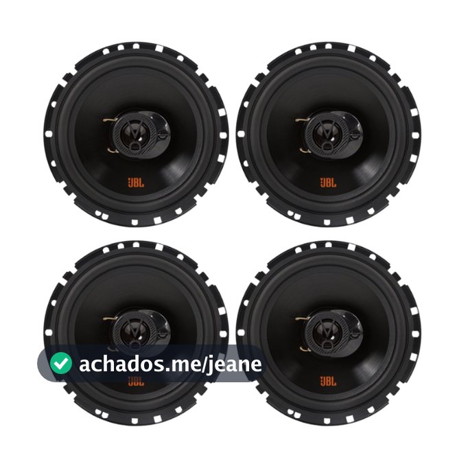 Kit Jbl 4 Alto Falantes 6 Polegadas 220w 4 Ohms 6trfx55 Flex 4 Flex 4 Selenium Automotivo Kit Facil