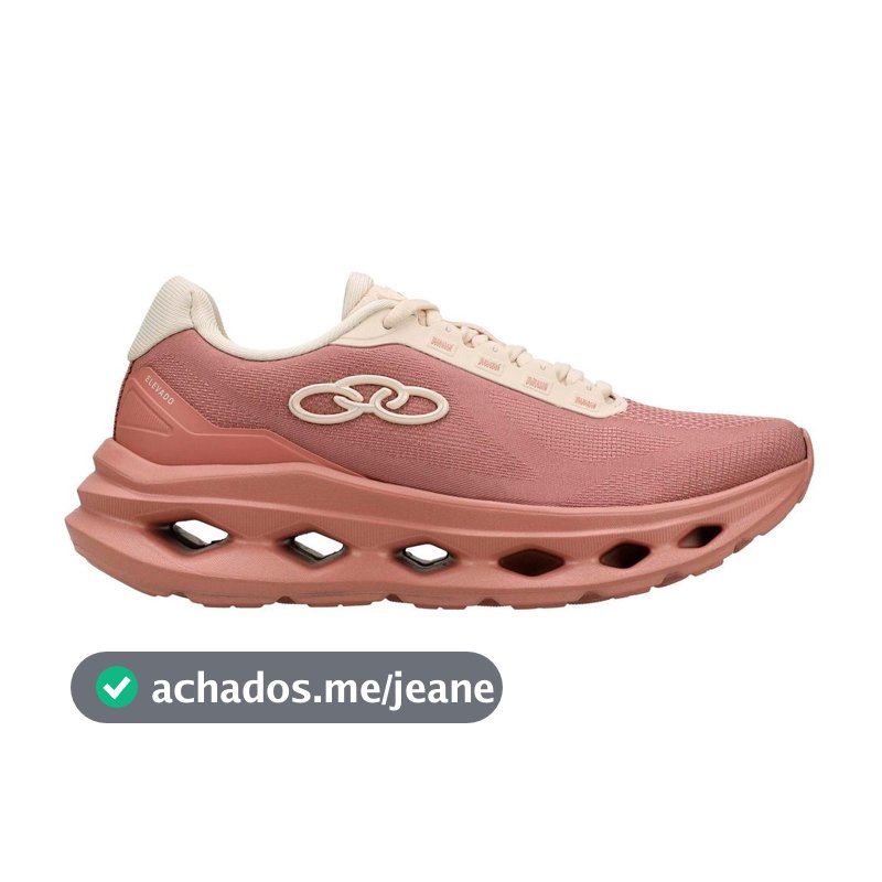 Tênis Feminino de Caminhada Casual Elevado - Olympikus