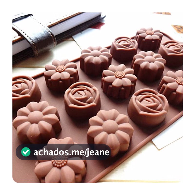 Molde De Silicone De Grau Alimentar Antiaderente 3D Para Confeitaria/Chocolates/Doces/Bolo/Utensílio De Cozinha DIY