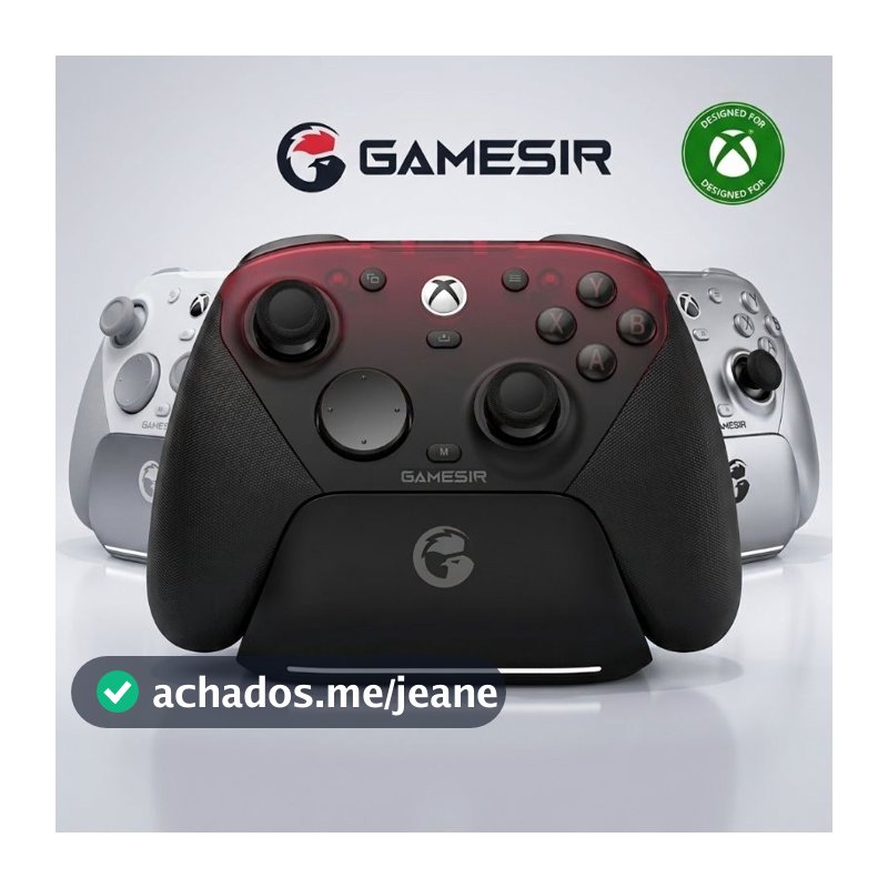 Controle GameSir G7 Pro Tri-Mode Sem Fio Xbox PC - Preto e variações Pronta Entrega Do Brasil