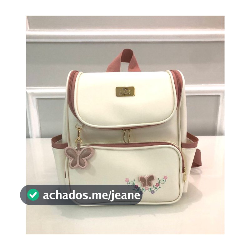 Mochila de bebe Luxo Premium Arte & Companhia