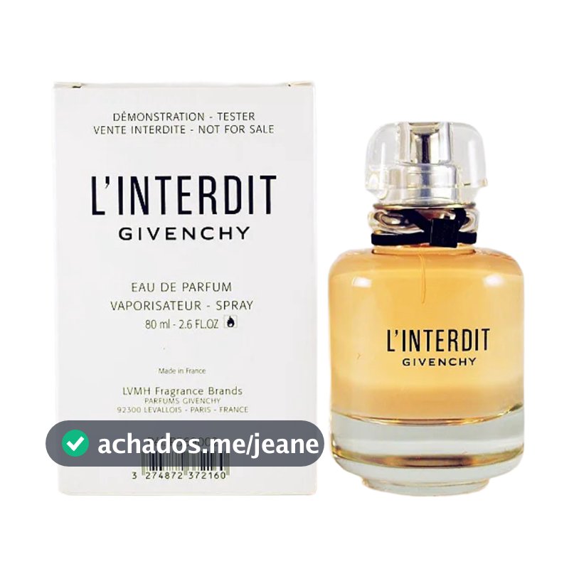 Givenchy L'Interdit Perfume Feminino Eau de Parfum 80ml