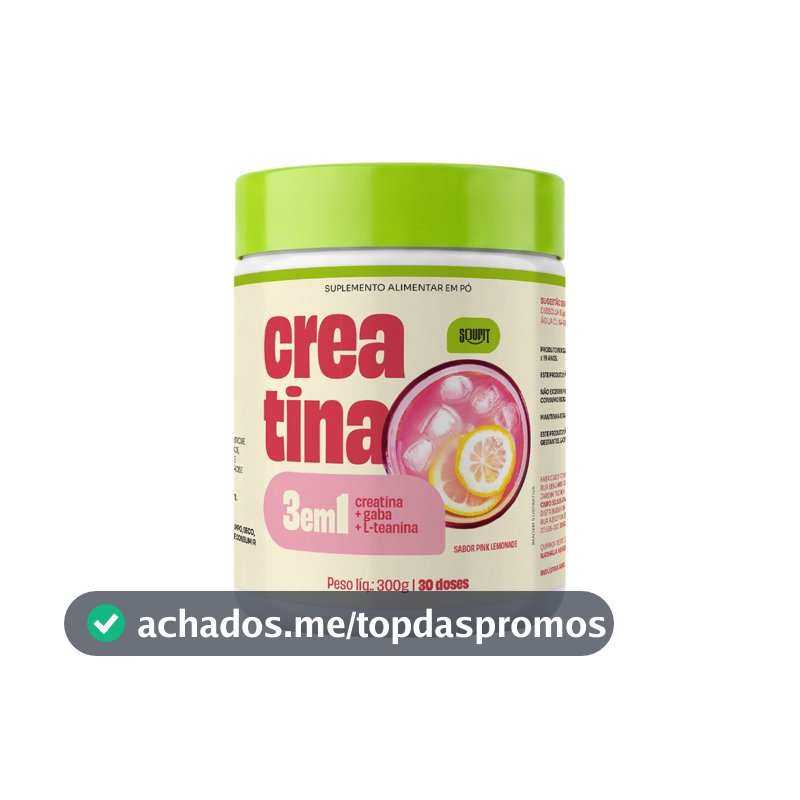 Creatina Monohidratada 300g Soufit Pink Lemonade