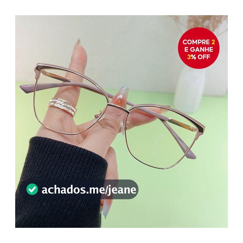 Óculos de Gato Photochromic para Mulheres Fashionáveis - Lente em Degradê e Bloqueio de Luz Azul para Conforto